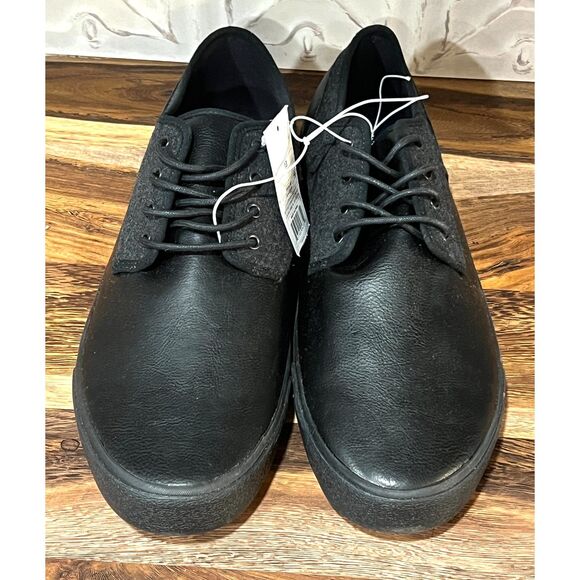 Mens Mossimo Black Adam Dress Shoes Size 13 - Picture 1 of 7